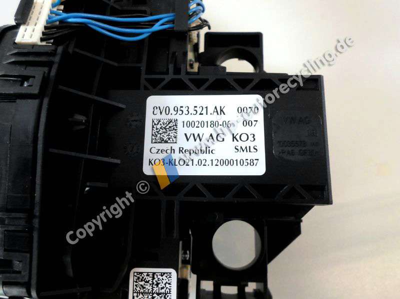 Audi A3 8V Bj. 2012 original Kombischalter 8V0953502R 8V0953521AK 5Q0953549A